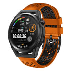 For Huawei Watch GT Runner / Orange+Black