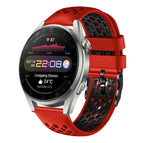 For Huawei Watch 3 Pro / Red+Black