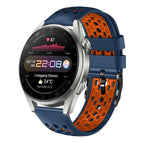 For Huawei Watch 3 Pro / Midnight Blue+Orange