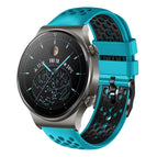 For Huawei Watch GT2 Pro / Skyblue+Black