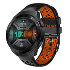 For Huawei Watch GT 2E / Black+Orange