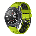 For Samsung Galaxy Watch3 45mm / Lime+Black