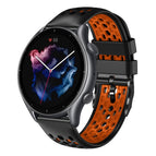 For Amazfit GTR 3 / Black+Orange
