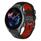 For Amazfit GTR 3 / Black+Red