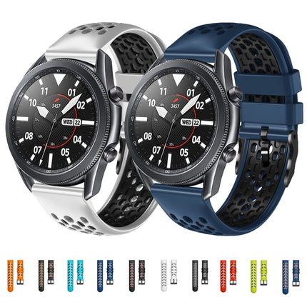 22mm Two-Color Breathable Silicone Watch Band, For Amazfit GTR 3, For Amazfit GTR 3 Pro
