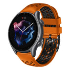 For Amazfit GTR 3 Pro / Orange+Black