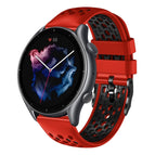 For Amazfit GTR 3 Pro / Red+Black