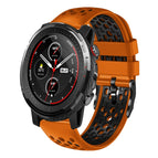 For Amazfit 3 / Orange+Black