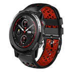 For Amazfit 3 / Black+Red