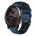 For Amazfit 3 / Midnight Blue+Black