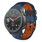 For Amazfit GTR 47mm / Midnight Blue+Orange