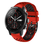 For Amazfit Stratos / Red+Black