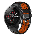For Amazfit 2 Stratos / Black+Orange