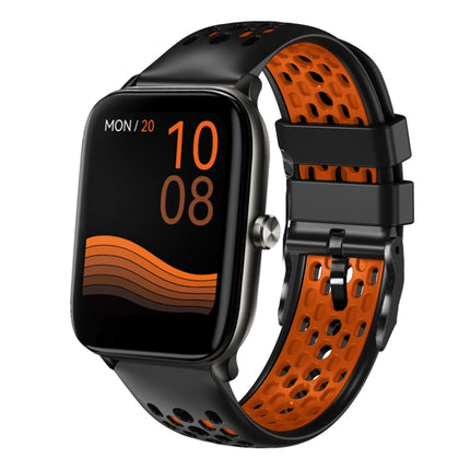 22mm Two-Color Breathable Silicone Watch Band, For Xiaomi Haylou GST LS09B, For Xiaomi Haylou RT LS05S
