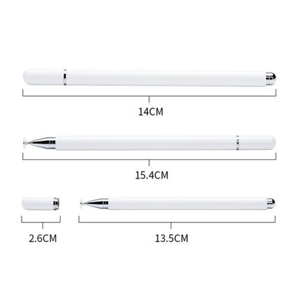 AT-29  High Accuracy Single Use Magnetic Suction Passive Capacitive Pen Mobile Phone Touch Stylus with 1 Pen Head, Stylus with 1 Pen Head(Black), Stylus with 1 Pen Head(White)