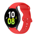 For Samsung Galaxy Watch 5 44mm / Red