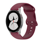 For Samsung Galaxy Watch 4 40mm / Burgundy