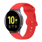 For Samsung Galaxy Watch Active 2 / Red