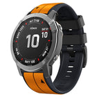 For Garmin Instinct 2 / Orange+Black