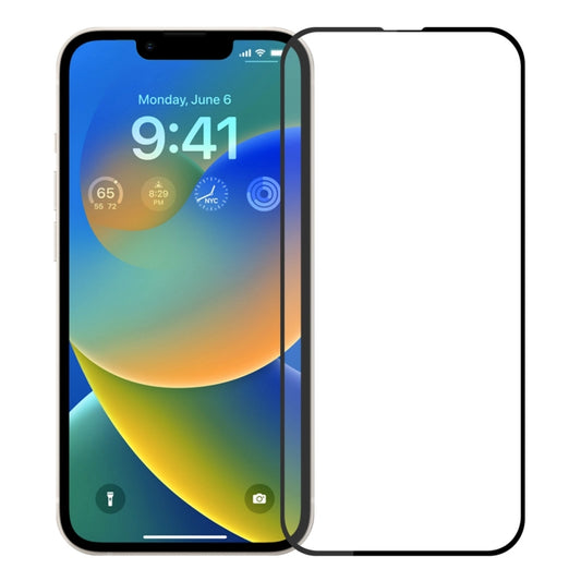 MOFI 9H 2.5D Full Screen Tempered Glass Film, For iPhone 14, For iPhone 14 Plus, For iPhone 14 Pro, For iPhone 14 Pro Max