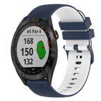 For Garmin Approach S40 / Dark Blue+White