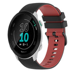 For Garmin Forerunner 158 / Black+Red