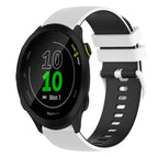 For Garmin Forerunner 55 / White+Black