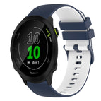 For Garmin Forerunner 55 / Dark Blue+White