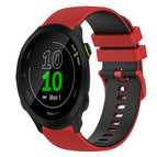 For Garmin Forerunner 55 / Red+Black