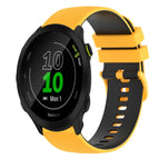 For Garmin Forerunner 55 / Yellow+Black