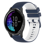 For Garmin Venu / Dark Blue+White