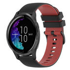 For Garmin Venu / Black+Red