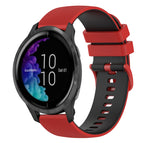 For Garmin Venu / Red+Black