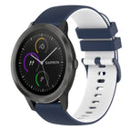 For Garmin Vivomove 3 / Dark Blue+White