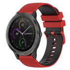 For Garmin Vivomove 3 / Red+Black