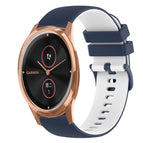 For GarminMove Luxe / Dark Blue+White