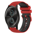 For Garmin VivoMove Style / Red+Black