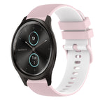 For Garmin GarminMove Style / Pink+White