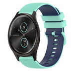 For Garmin GarminMove Style / Teal+Blue