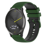 For Garmin Vivomove / Amy Green+Black
