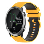 For Garmin Forerunner 645 Music / Yellow+Black