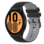 For Samsung Galaxy Watch4 44mm / Black+Grey