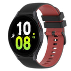 For Samsung Galaxy Watch5 40mm / Black+Red