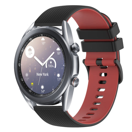 20mm Checkered Two-Color Silicone Watch Band, For Samsung  Galaxy Watch4 Classic 46mm, For Samsung Galaxy Watch3 41mm