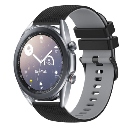 20mm Checkered Two-Color Silicone Watch Band, For Samsung  Galaxy Watch4 Classic 46mm, For Samsung Galaxy Watch3 41mm