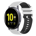 For Samsung Galaxy Watch Active2 40mm / White+Black