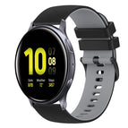 For Samsung Galaxy Watch Active2 40mm / Black+Grey