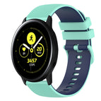 For Samsung Galaxy Watch Active2 44mm / Teal+Blue