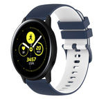 For Samsung Galaxy Watch Active 40mm / Dark Blue+White