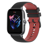 For Amazfit GTS 3 / Black+Red